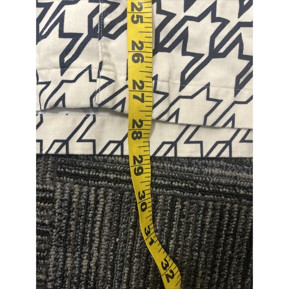 TED BAKER London Men's Shirt Black/White Stars S/S Linen/Cotton Size 3/US Medium - Picture 9 of 13